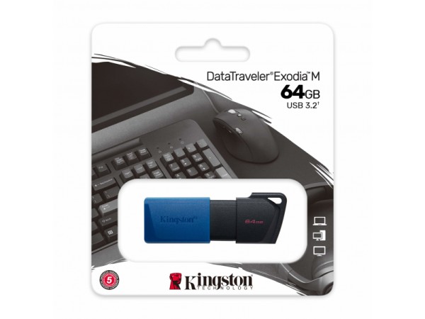 Kingston DataTraveler Exodia M 64 GB USB 3.2 Gen 1 DTXM/64GB