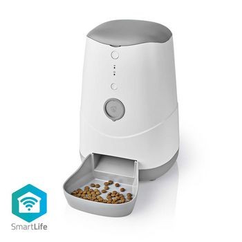 SmartLife Futterspender für Haustiere | Automatischer Futterautomat für Hunde und Katzen | Wi-Fi | 3