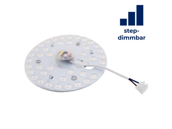 LED-Modul McShine, Umrüstsatz mit Magnethalterung, Ø16,5cm, 20W, 1800lm, 4000K