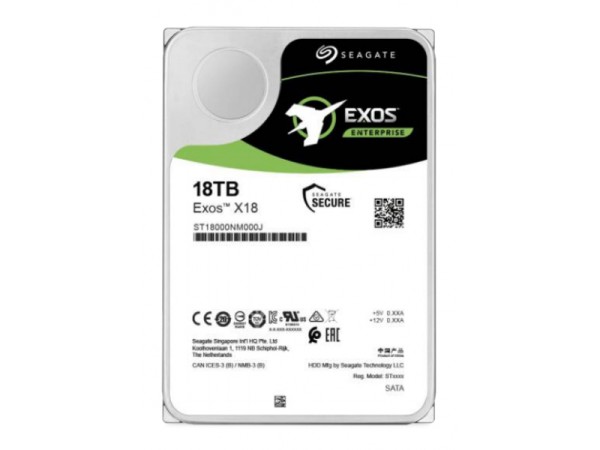 HDD Seagate Exos X18 18TB Interne Festplatte 3,5 ST18000NM000J