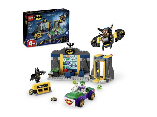 LEGO DC Super Heroes - Bathöhle mit Batman Batgirl und Joker (76272)