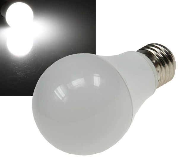 LED Glühlampe E27 "G70 AGL" weiß / 4000k, 900lm, 230V/10W, 160°