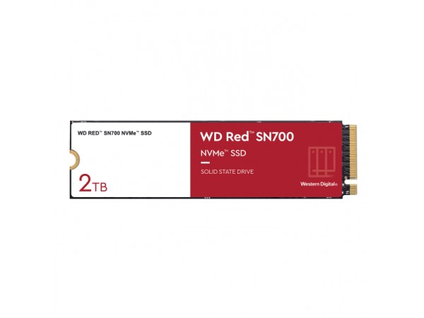 WD SSD Red SN700 2TB NVMe M.2 PCIE Gen3 - Solid State Disk - WDS200T1R0C