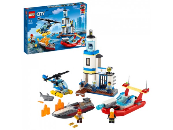 LEGO City - Polizei und Feuerwehr im Küsteneinsatz (60308)