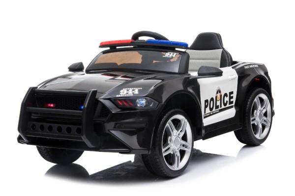 Elektro Kinderfahrzeug Polizei Design -07