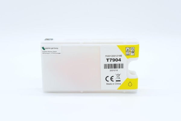 T7904 alternativ Tinte yellow Epson / C13T79044010 / 25ml