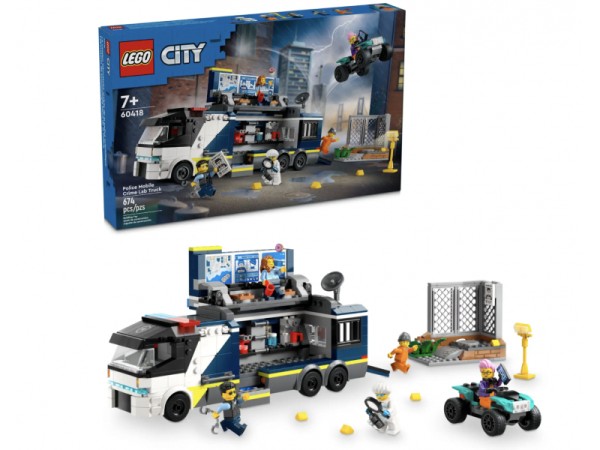 LEGO City - Polizeitruck mit Labor (60418)