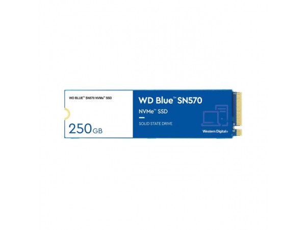 WD SSD Blue SN570 250GB PCIe Gen3 NVMe WDS250G3B0C