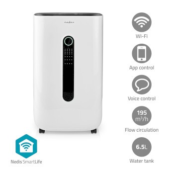 SmartLife Luftentfeuchter | Wi-Fi | 20 l/Tag | Entfeuchtung / Kontinuierlich / Trockene wäsche / Bel