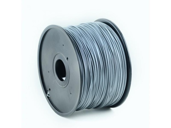 Gembird3 ABS Filament Silver 3 mm 1 kg 3DP-ABS3-01-S