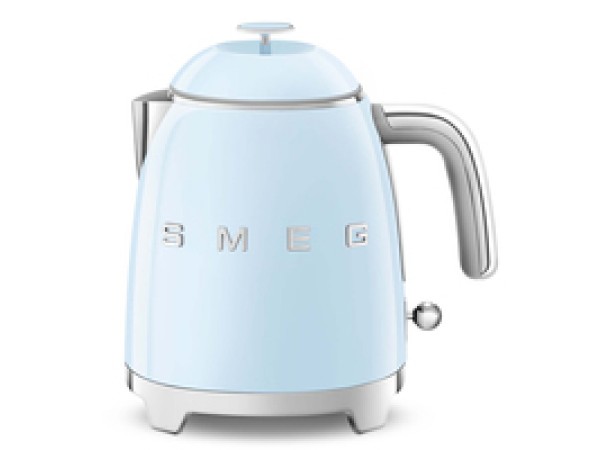 Smeg Mini Wasserkocher 50\'s Style 1400W Pastel Blue KLF05PBEU