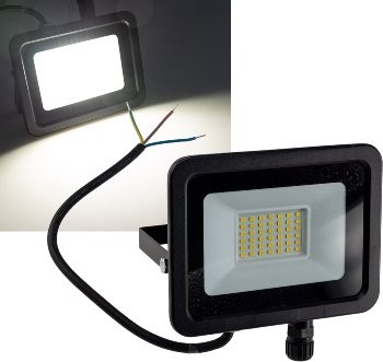 LED-Fluter "CTF-OB 30" - IP65, 28W, 3075lm, 4000K neutralweiß