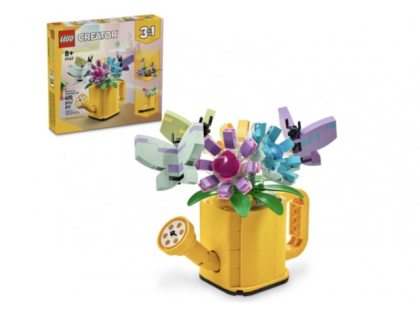 LEGO Creator 3-in-1 Gießkanne mit Blumen (31149)