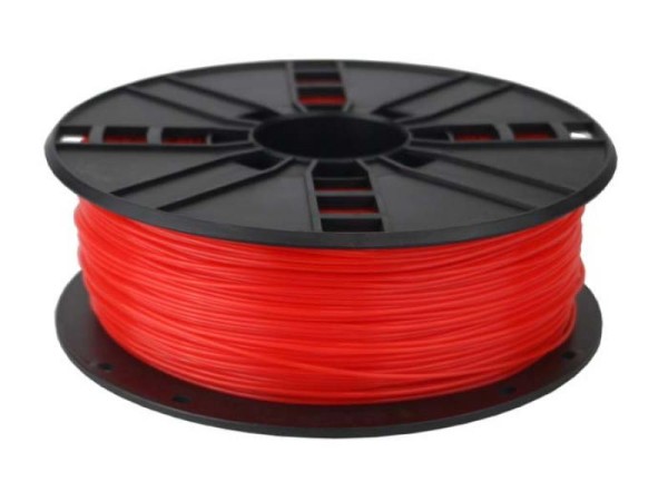 Gembird Filament PLA Fluorescent Red 1.75 mm 1 kg 3DP-PLA1.75-01-FR