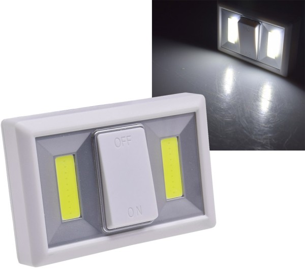 LED Klebeleuchte "CTK2 COB" / Batteriebetrieb, 240lm, 6000k, Magnet