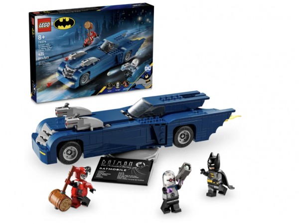 LEGO DC Super Heroes - Batman im Batmobil vs. Harley Quinn & Mr (76274)