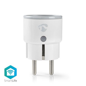 SmartLife Smart Stecker | Wi-Fi | IP21 | Leistungsmesser | 2500 W | Schutzkontakt / Typ F (CEE 7/7)