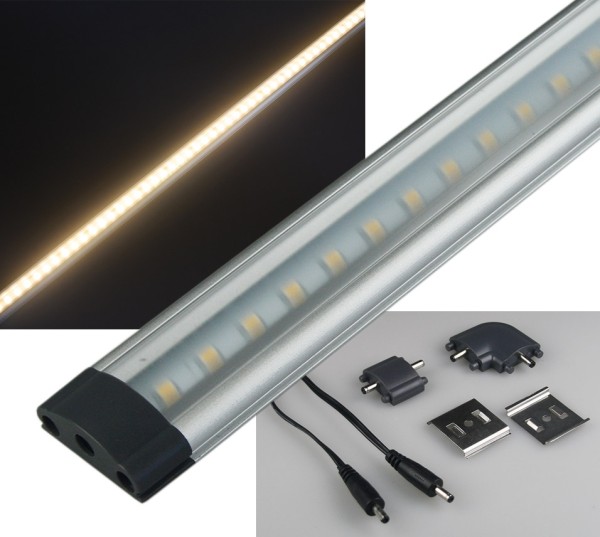 LED Unterbauleuchte "CT-FL80" 80cm / 667lm, 6W, 3000K / warmweiß