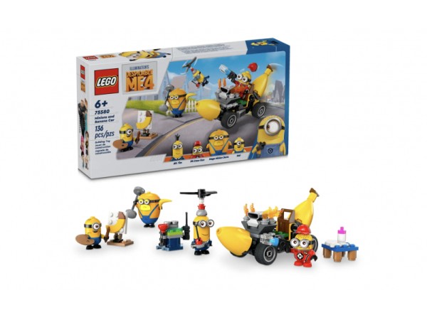 LEGO Minions und das Bananen Auto (75580)