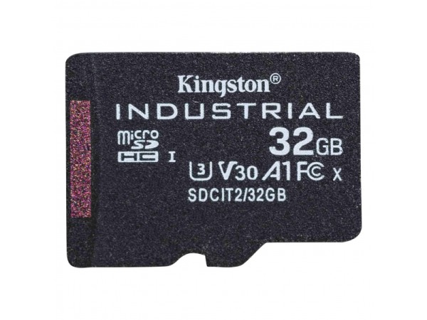 Kingston Industrial MicroSDHC 32GB C10 A1 pSLC SDCIT2/32GBSP