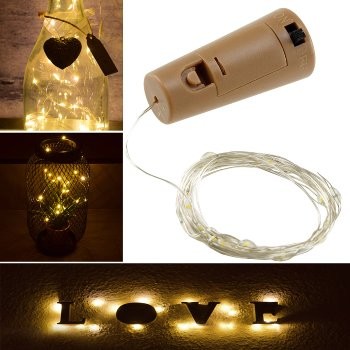 LED Flaschen-Lichterkette "CuteBottle"