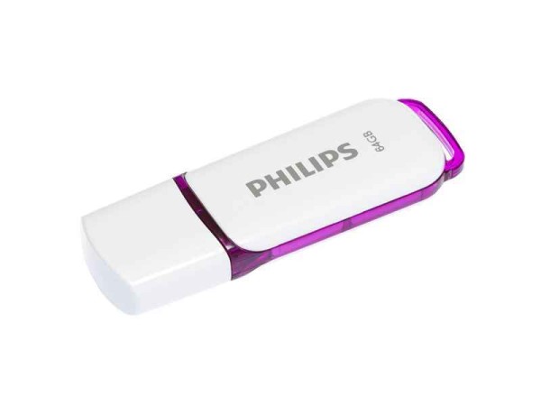 Philips USB 2.0 64GB Snow Edition Lila FM64FD70B/10