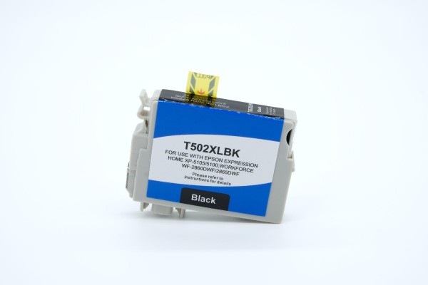 T502XLBK alternativ Tinte black Epson / C13T02W14010 / 9ml