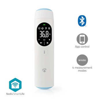 SmartLife Infrarotthermometer | LED-Anzeige | Ohr / Stirn | Weiss