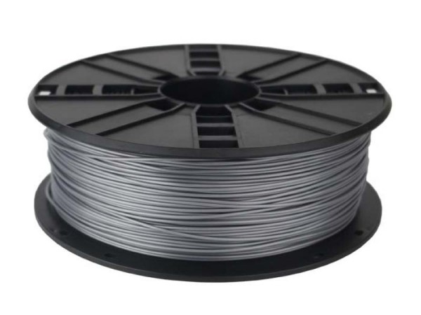 Gembird3 PLA Silver, 1.75 mm, 1 kg - 3DP-PLA1.75-01-S