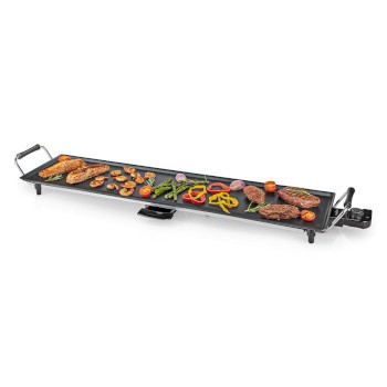 Teppanyaki-Tischgrill | Backfläche (L x B): 90 x 23 cm | 5 Wärmeeinstellungen