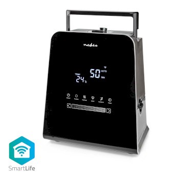 SmartLife Luftbefeuchter | 110 W | Mit kühlem und warmem Nebel | 5.5 l | Hygrometer | Timer | Fernbe