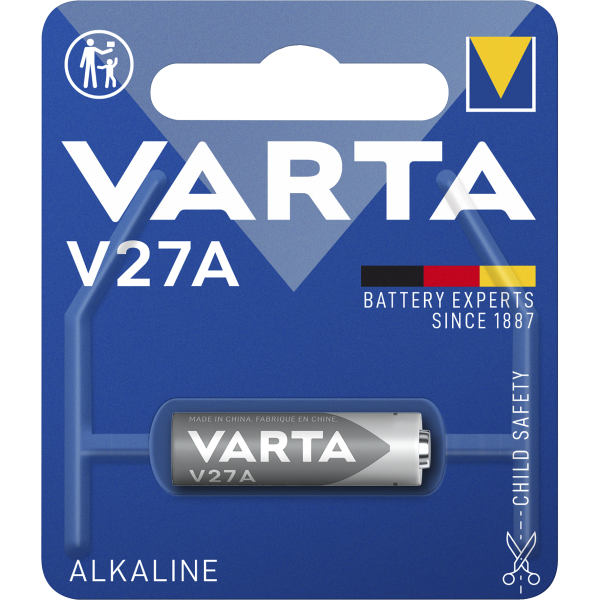 V27A-Batterie VARTA ''Electronics'' Alkaline, LR27, 12V