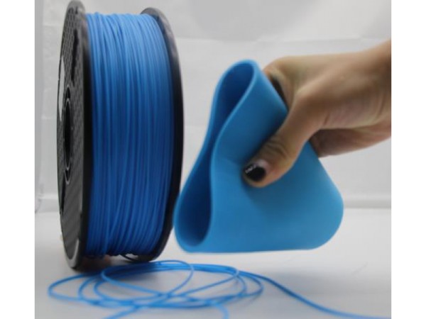 Gembird Filament, PLA Flexible, Weiß, 1.75 mm, 1 kg - 3DP-PLA-FL-01-W