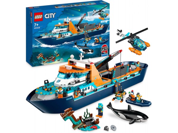 LEGO City - Arktis-Forschungsschiff - 60368