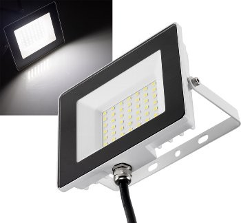 LED-Fluter "CTF-SLW 30" - IP65, 30W, 2503lm, 4000K neutralweiß