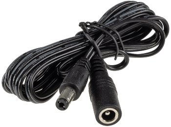 Verlängerungskabel für Netzteile 1,5m - 5,5mm / 2,1mm, Stecker / Buchse