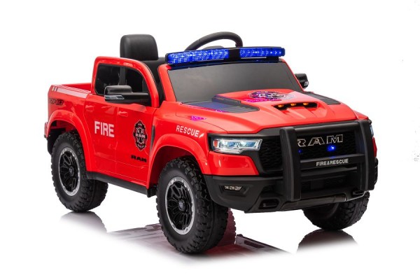 Elektro-Kinderfahrzeug Dodge RAM Feuerwehr