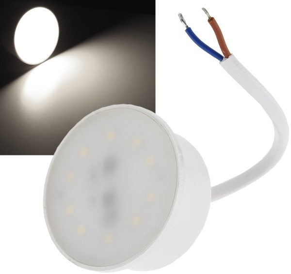 LED-Modul "Piatto W3" neutralweiß / 120°, 4200K, 230V, 3W, 250lm, 50x24mm