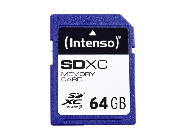 SDXC 64GB Intenso CL10 Blister