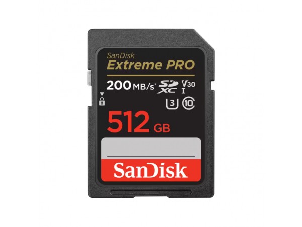 SanDisk SDXC Extreme Pro 512GB - SDSDXXD-512G-GN4IN