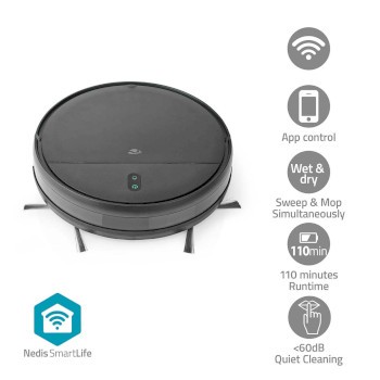 SmartLife Roboter-Staubsauger | Random | Wi-Fi