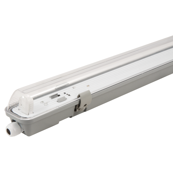 Feuchtraumleuchte 60cm für 1 LED Röhren, IP65