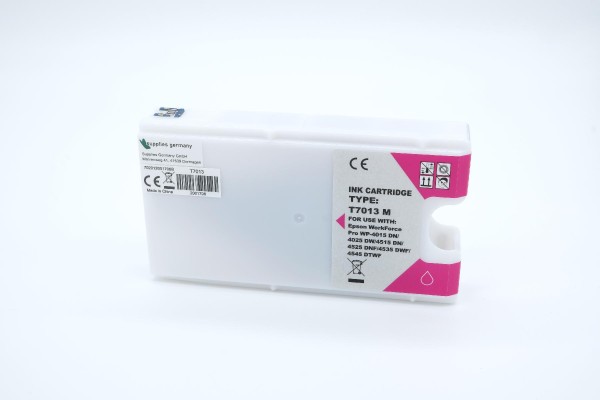 C13T70134010, Tintenpatrone magenta, Epson kompatibel - 34,2ml