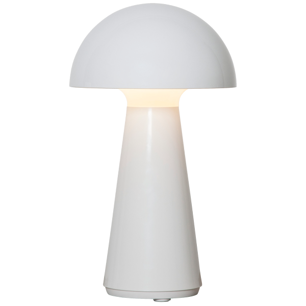 LED-Tischleuchte ''Mushroom'', 16x28cm, weiß, Akku, Ladekabel, outdoor